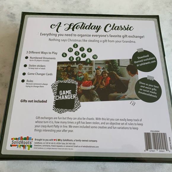 White Elephant Party Kit,The Best Gift to Organize The Game with The Worst Gifts - Picture 2 of 3